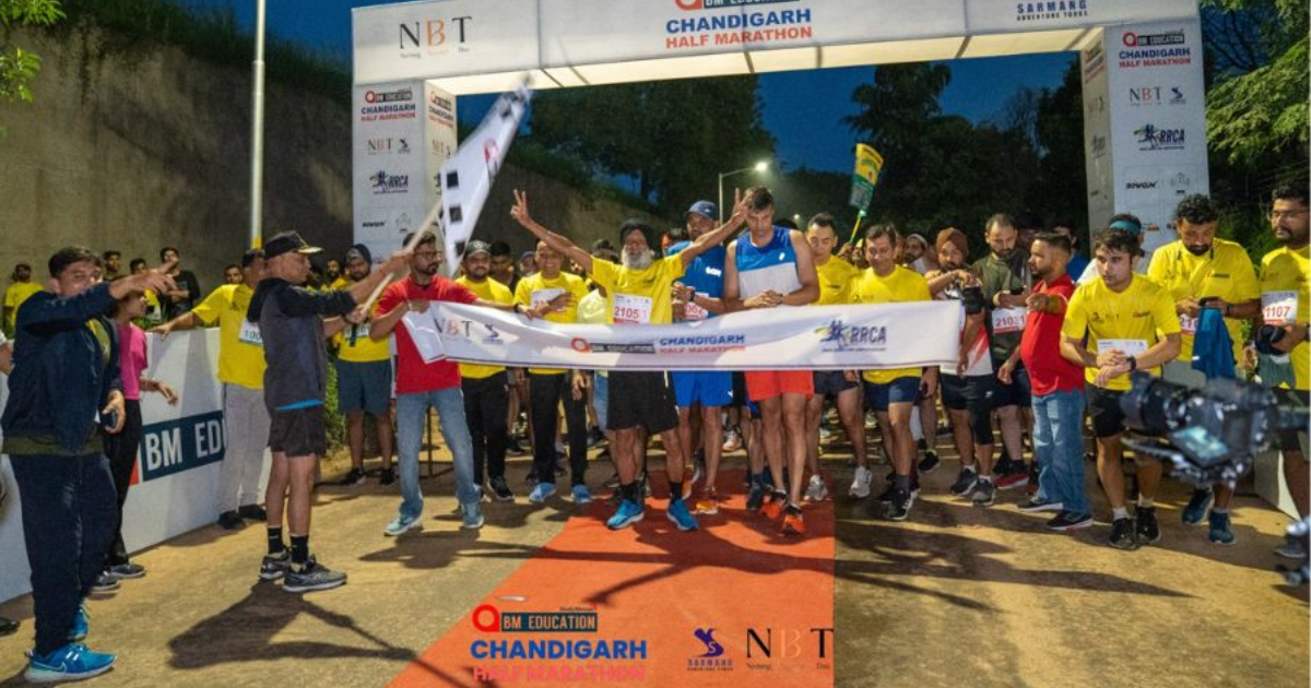 Run Against Drugs, Run for Life: Successful Conclusion of the BM Education Chandigarh Half Marathon